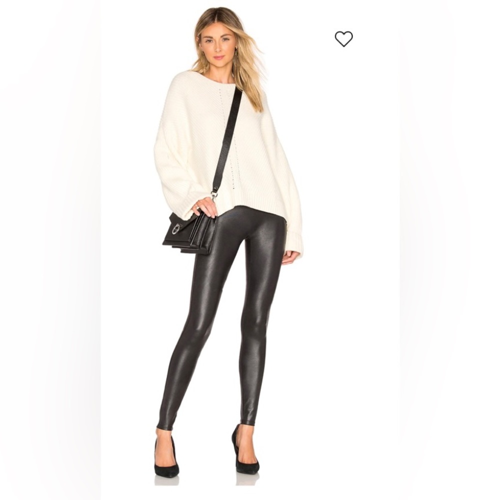 Spanx Faux Leather Leggings